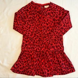 Kate Spade New York Dress | Red Leopard Dress